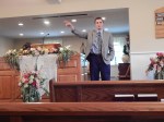 Preaching at Quackenbush Hill Baptist in Corning, NY